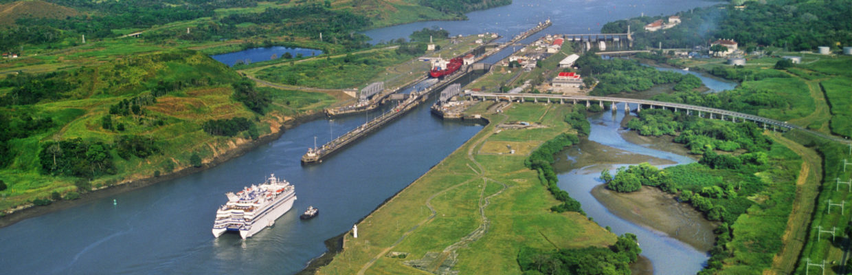 PANAMA CANAL from above